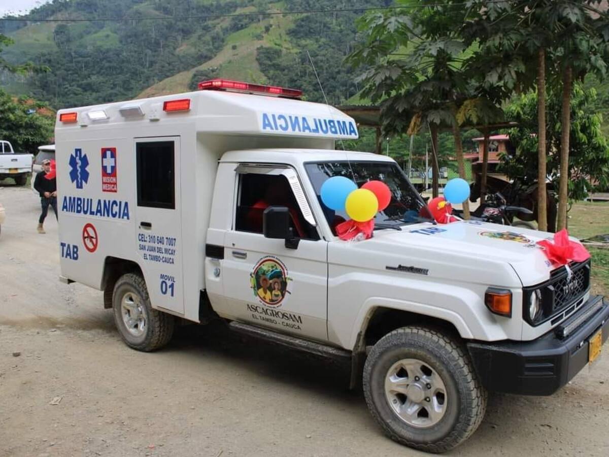 FF.MM sobre ambulancia de alias ‘Kevin’ en el Cauca: “Propaganda para lavar su cara”