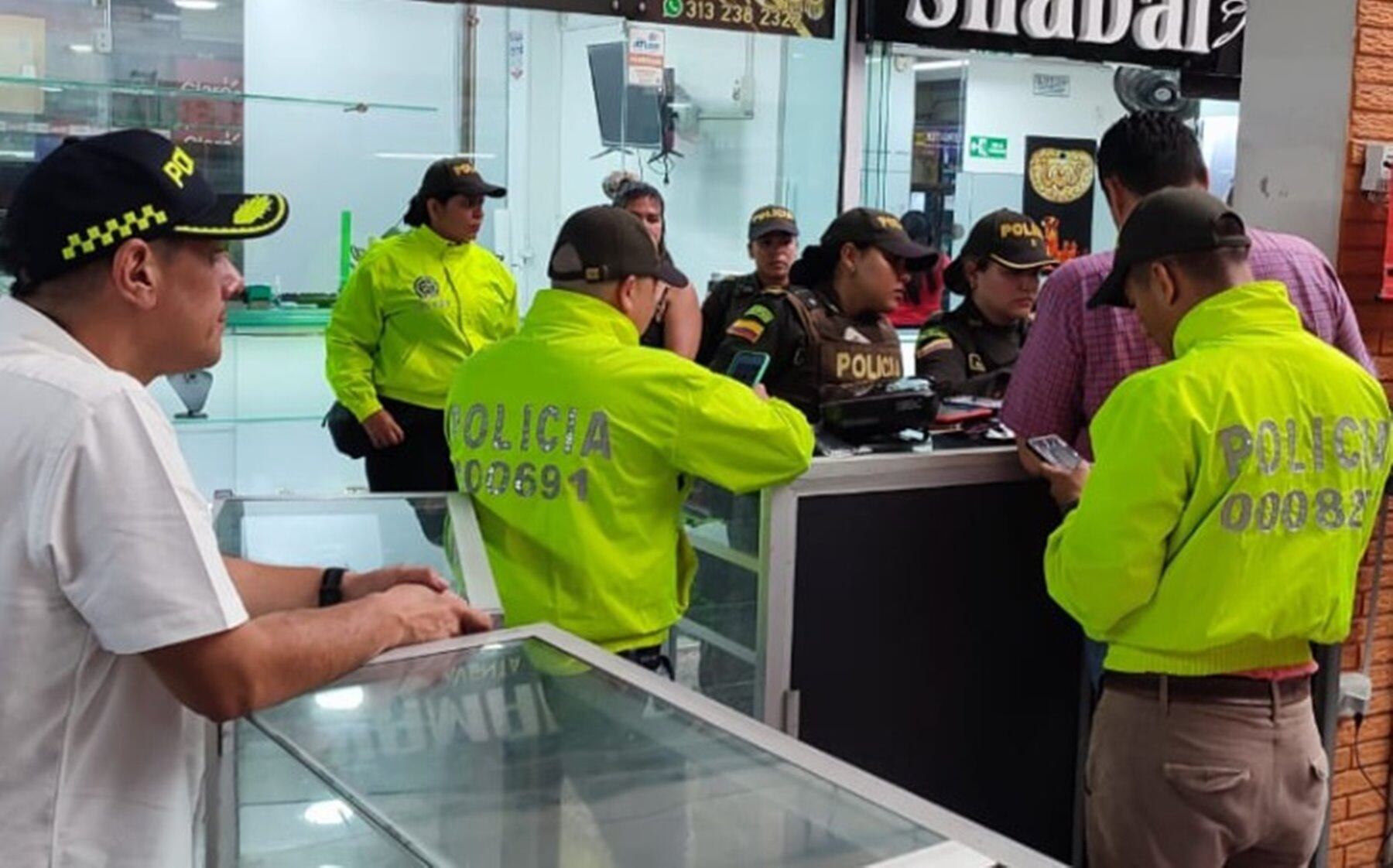 Operativo contra el hurto de celulares en Ibagué