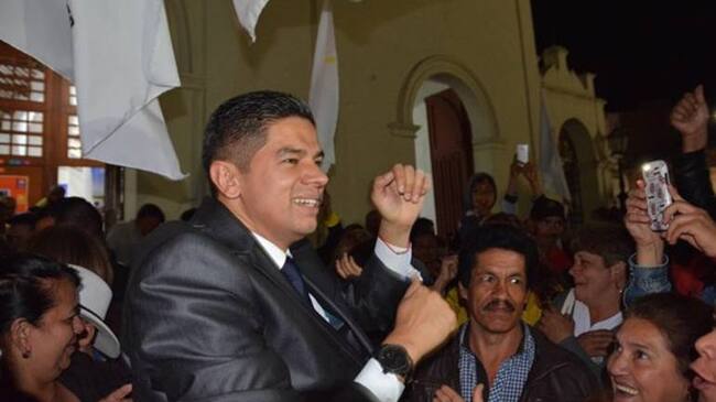 Ronald Contreras, Alcalde Pamplona.