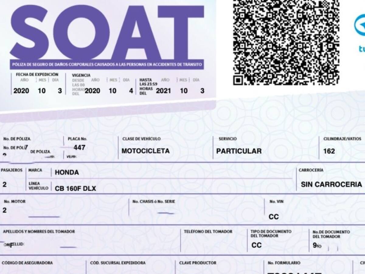 Caleños reportan problemas para adquirir el SOAT