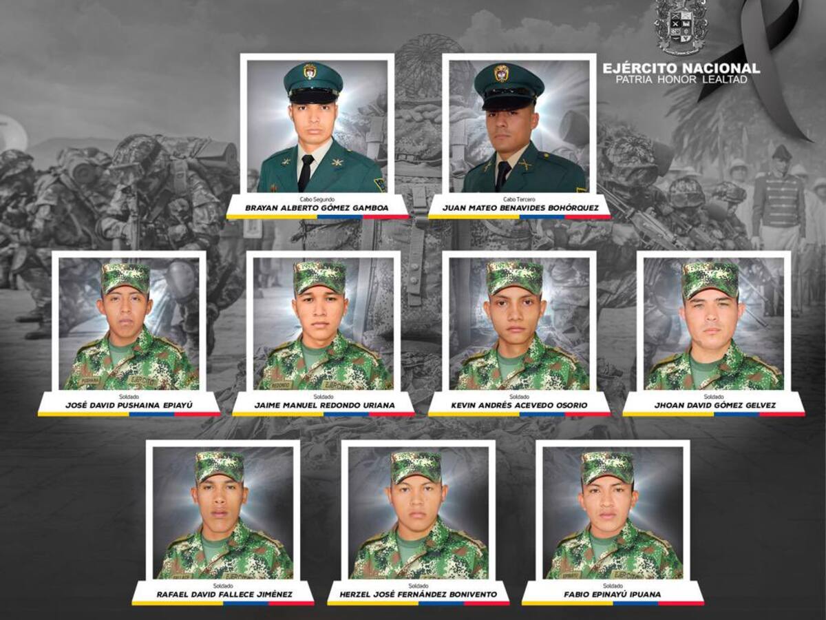 Familias de militares realizarán plantón por atentado contra el Ejército en Catatumbo