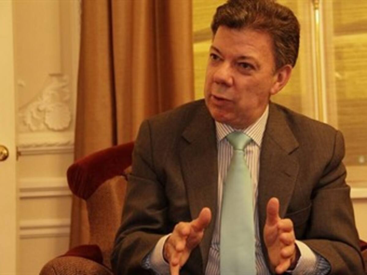 Colombianos deben estar preparados para el cambio climático: Santos