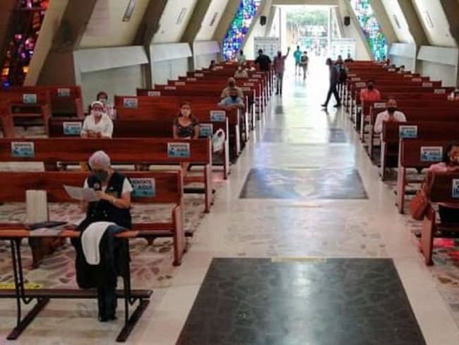 En 11 de los 12 municipios del Quindío están abiertos los templos católicos