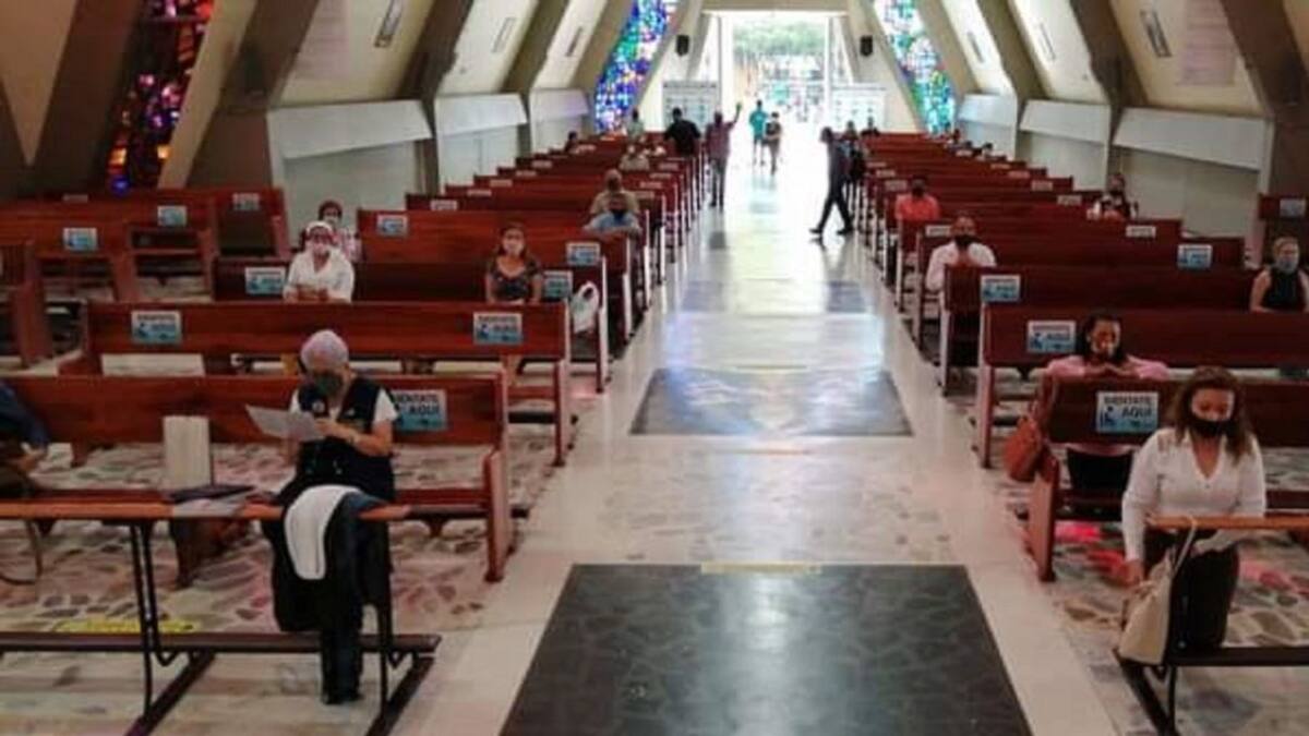 En 11 de los 12 municipios del Quindío están abiertos los templos católicos