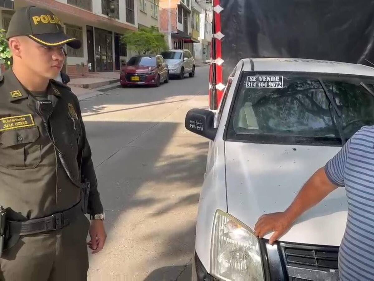 La Policía de Ibagué recuperó camioneta y evitó extorsión al propietario