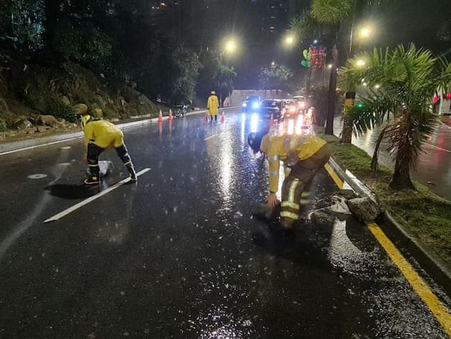 Por lluvias en Medellín, el Dagrd ha realizado 2.700 inspecciones de riesgo