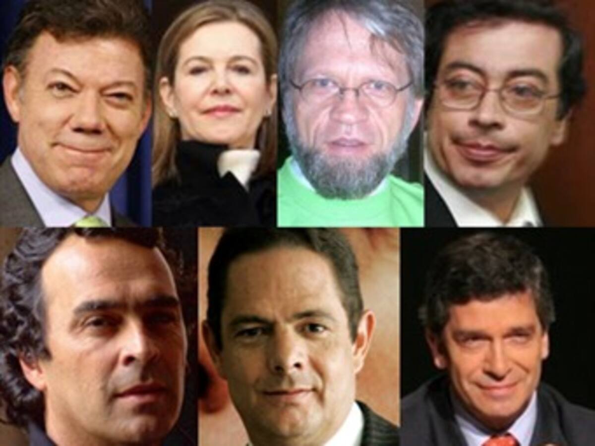 Santos y Noemí irían a segunda vuelta, según intención de voto de los colombianos