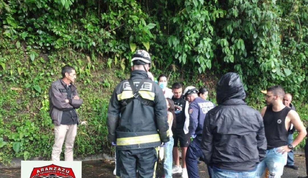 Foto: Bomberos Aranzazu, Caldas.