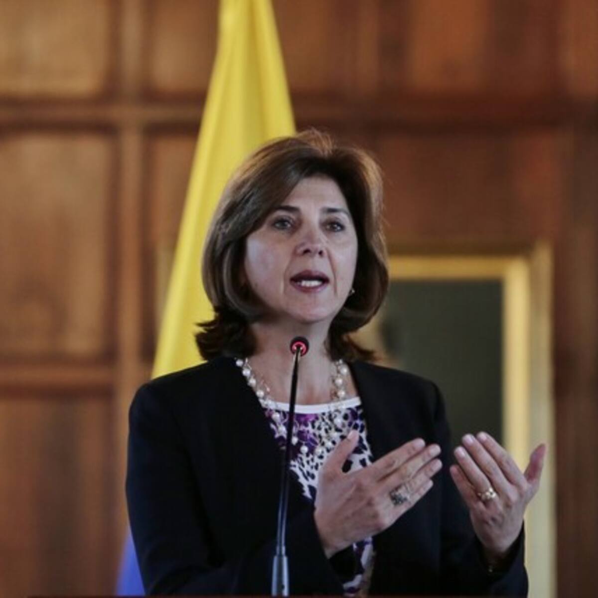 Siempre estuve optimista: María Ángela Holguín sobre fallo de La Haya