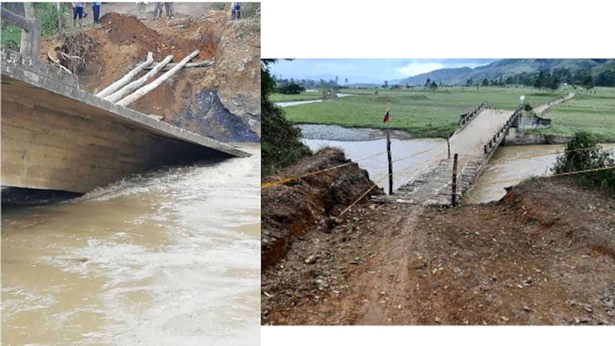 Gobernación espera la respuesta de INVIAS sobre el puente de la vereda el Volcán de Urrao
