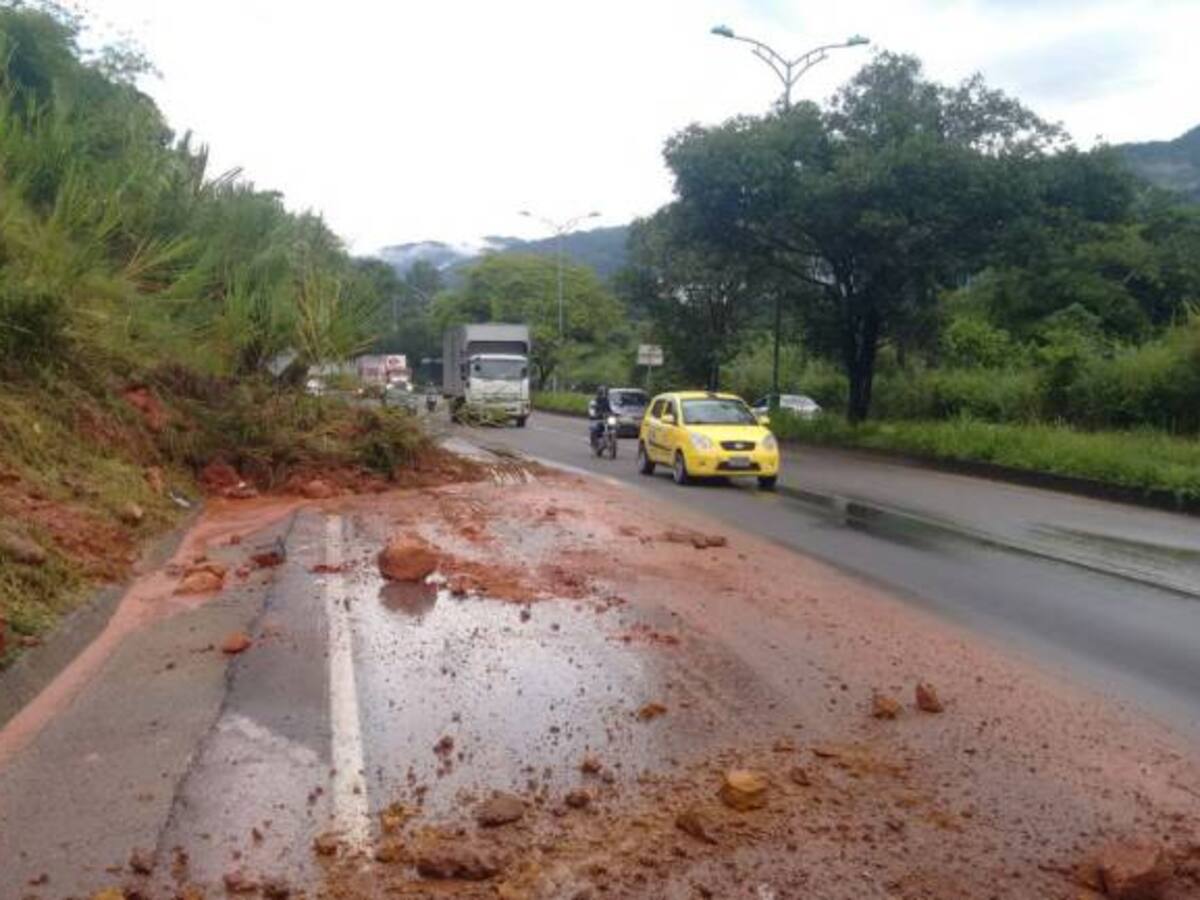 Video: Así está la autopista a Piedecuesta luego de las lluvias