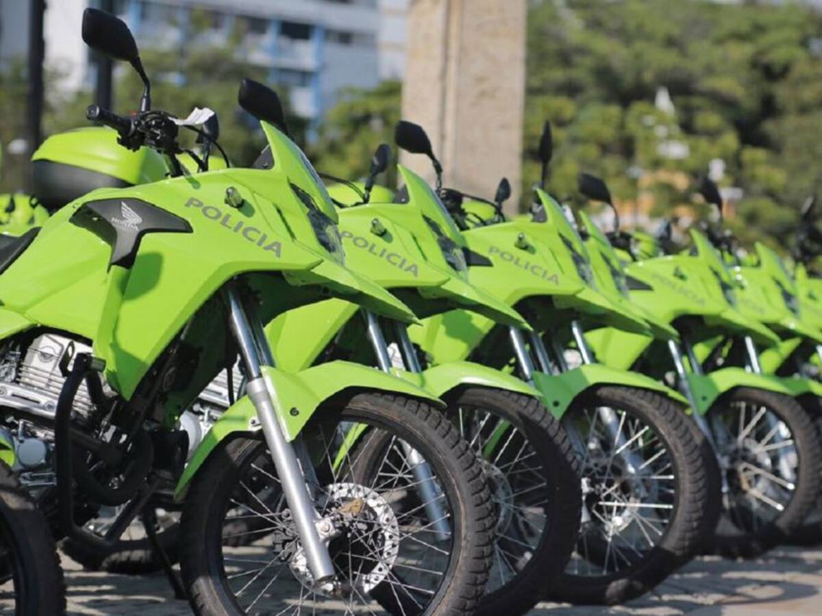Mininterior entrega 177 motos para mejorar seguridad en Cartagena y Bolívar
