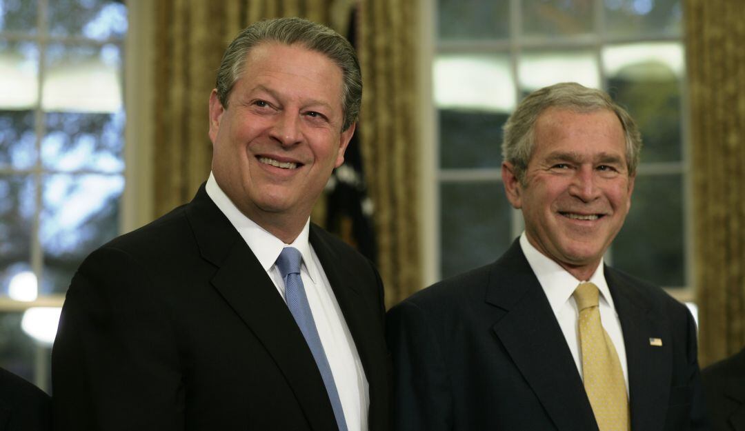 George W. Bush y Al Gore