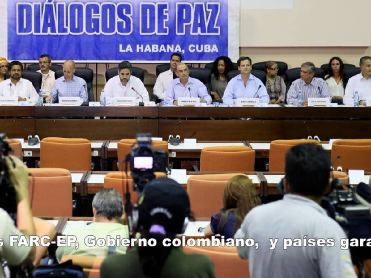 Gobierno y Farc acuerdan mecanismos para blindar acuerdos de paz