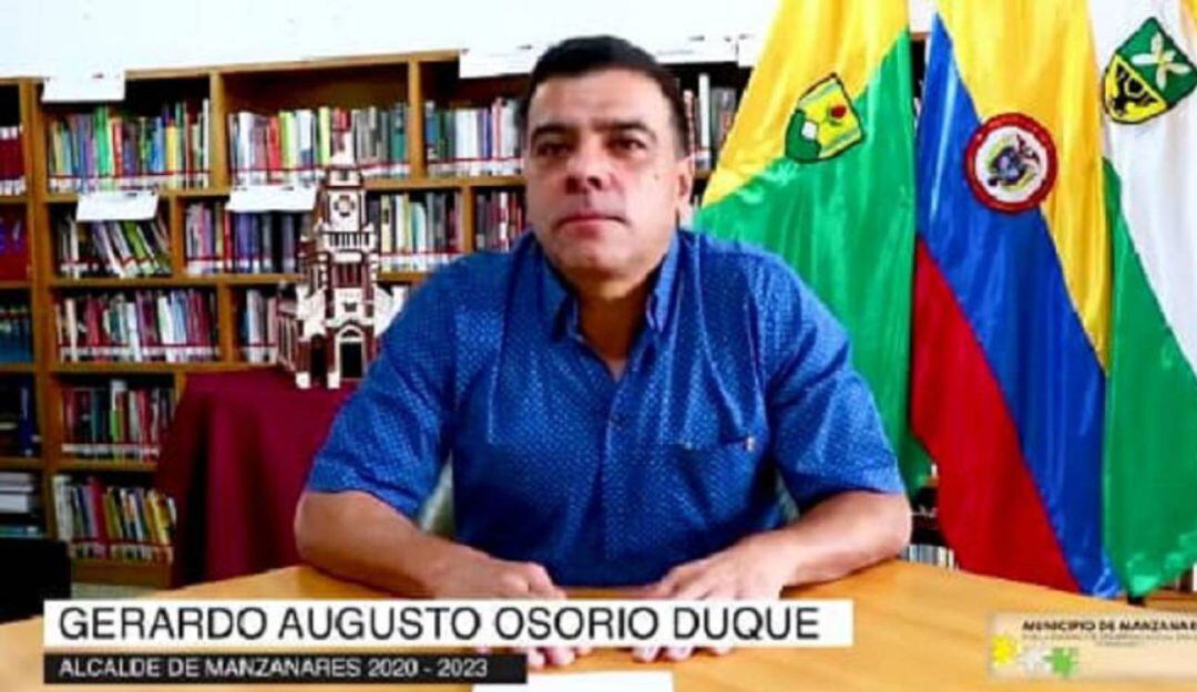 Alcalde de Manzanares, Gerardo Osorio.