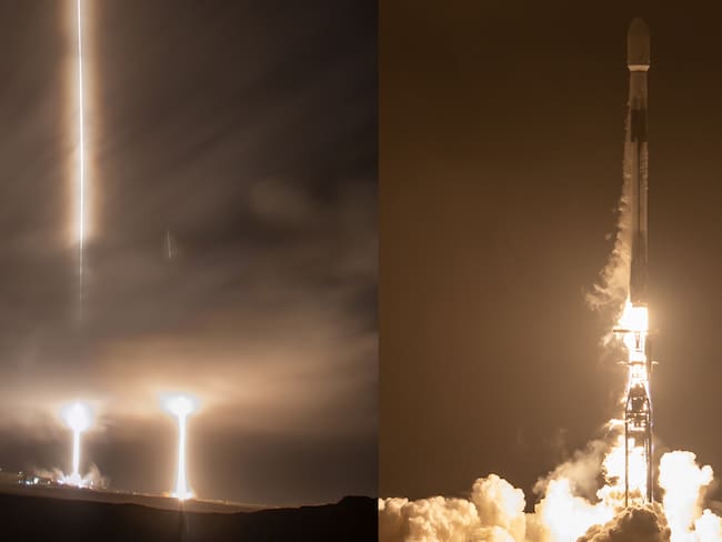 Colombia ya tiene su segundo satélite en órbita. Foto: SpaceX