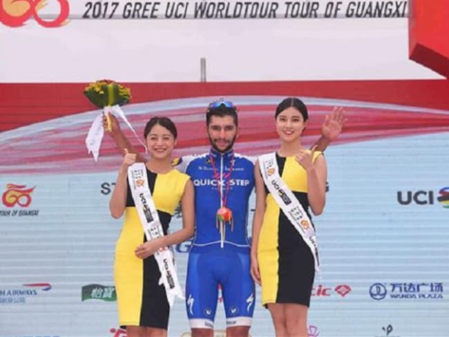 Imparable: Fernando Gaviria ganó la segunda etapa del Tour de Guangxi