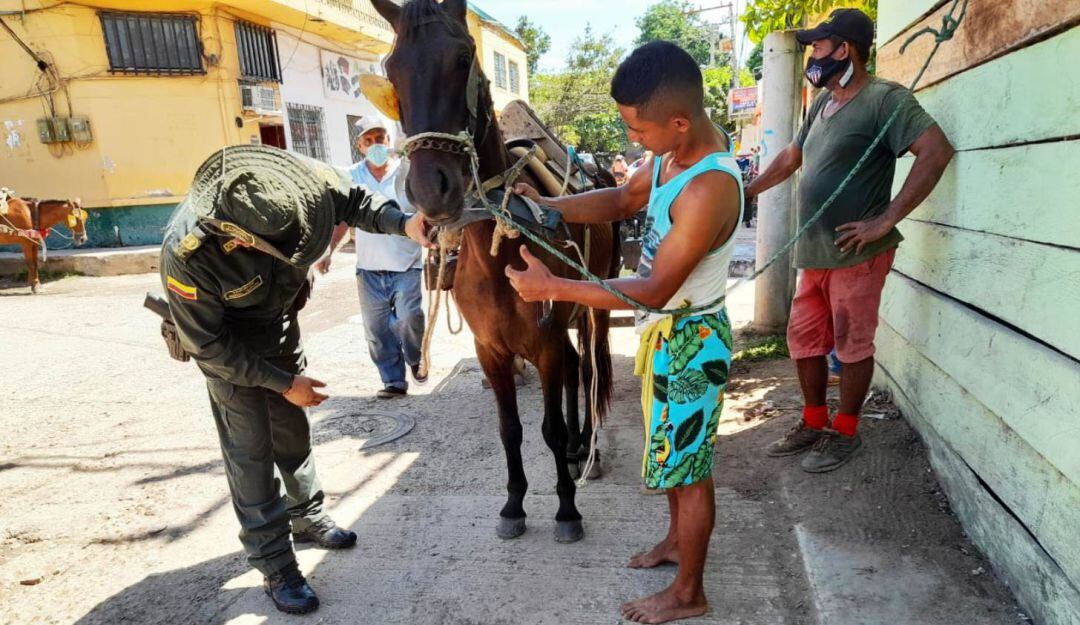 La actividad es desplegada en varios parques del municipio de Magangué 