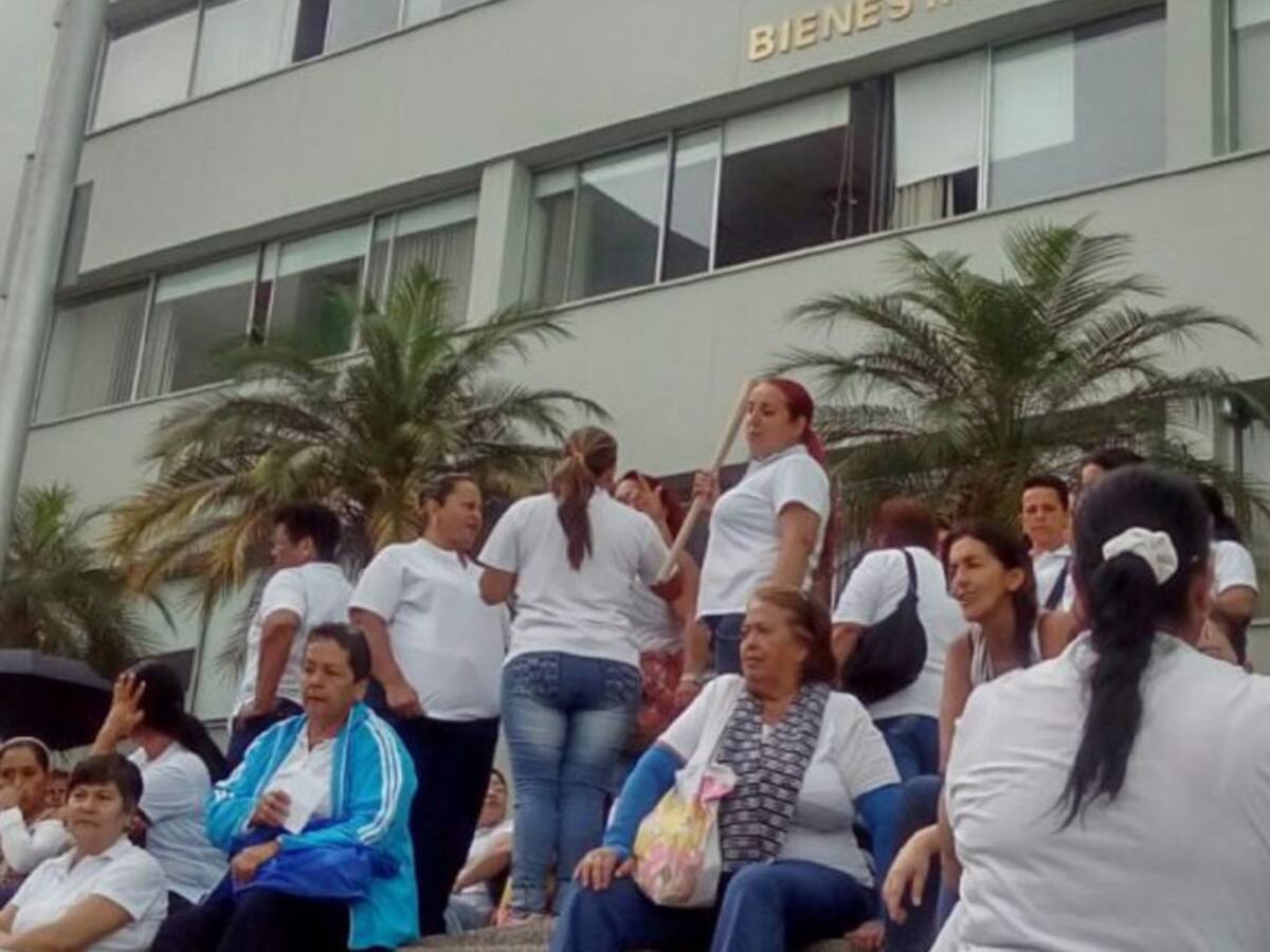 Madres comunitarias del Atlántico exigieron recursos para alimentos