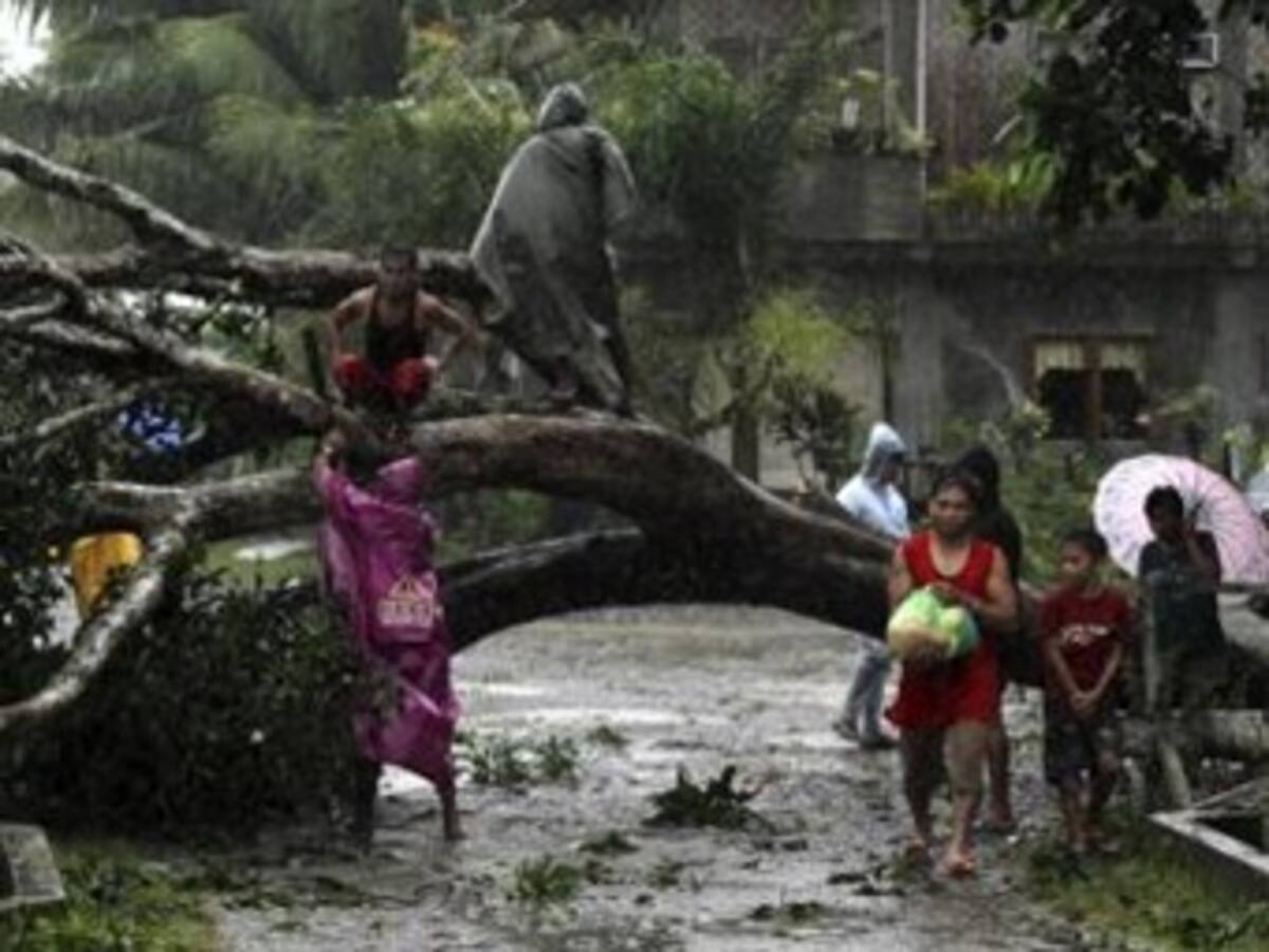 Declarado el estado de calamidad nacional en Filipinas por el tifón "Bopha"