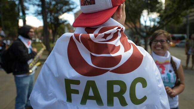 La Farc rechazó la decisión de la JEP de negar la salida del país de algunos de sus dirigentes. Foto: Getty Images