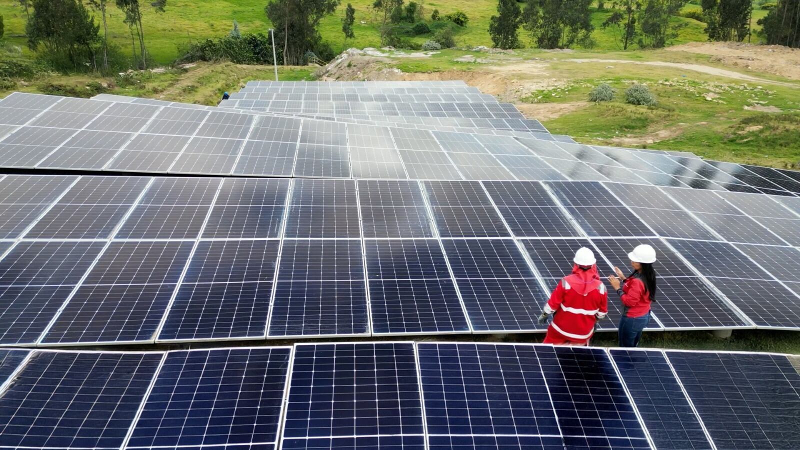 Así avanza la construcción de la planta. Foto | Veolia Tunja
