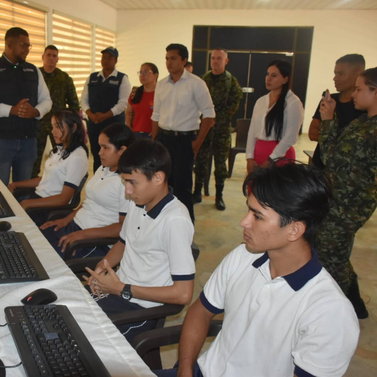 Ejército Nacional fortalece la prevención del reclutamiento infantil con tecnología en la Orinoquía