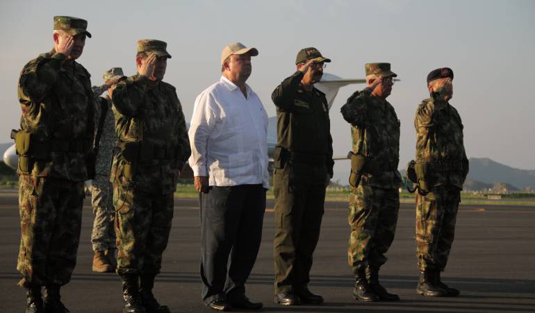Ministro de Defensa, Luis Carlos Villegas.