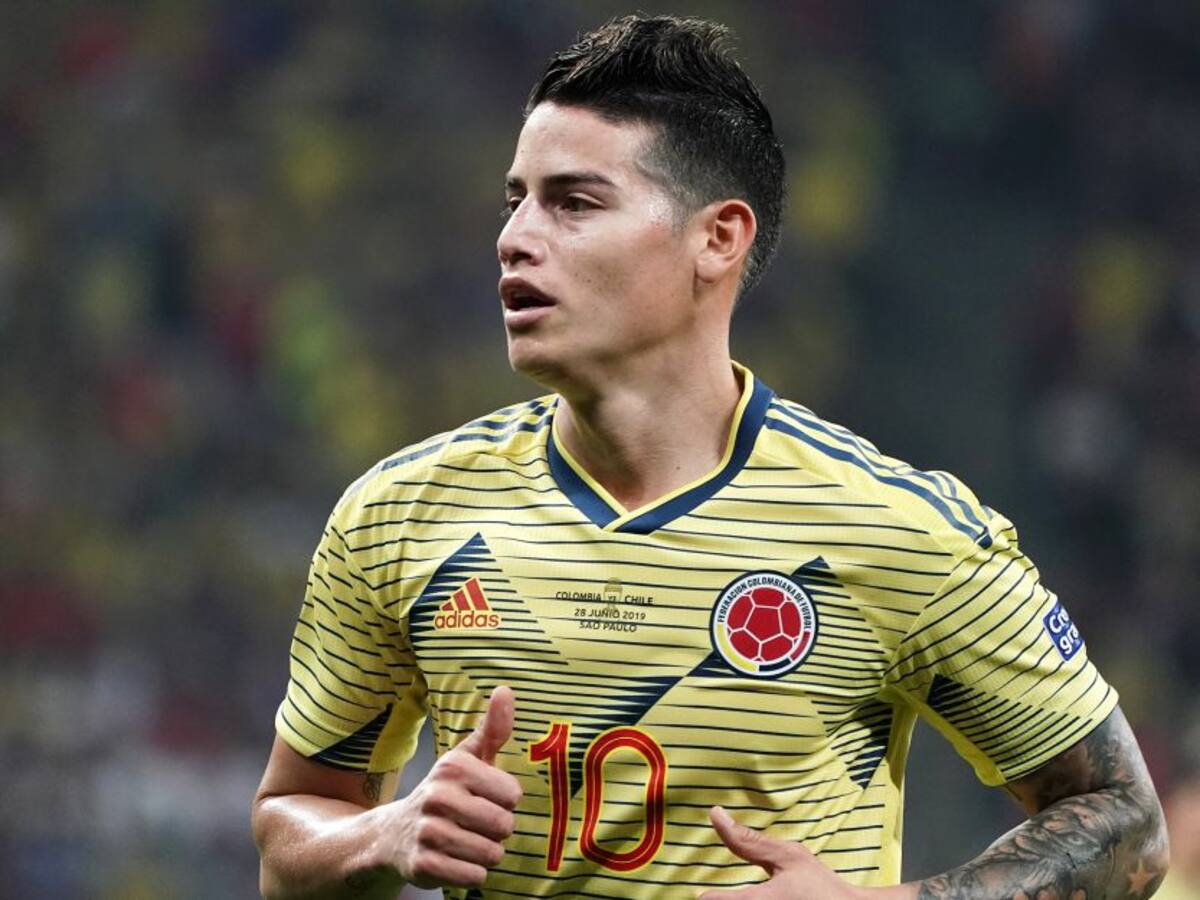 No lo pasaron por alto: El saludo de la Selección a James por su cumpleaños