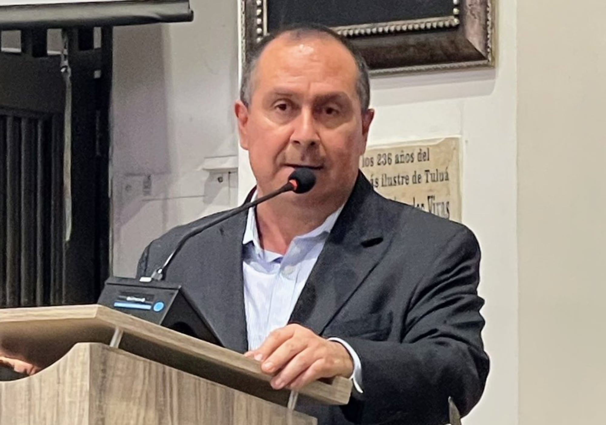 Gustavo Vélez, alcalde de Tuluá. Foto: X @gustavovelezr