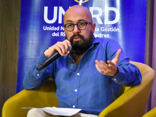 Carlos Carrillo, director de la UNGRD. Foto: prensa UNGRD.
