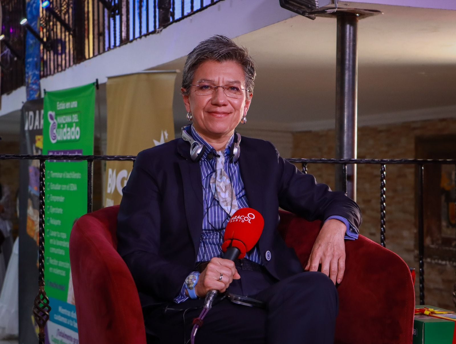Claudia López, alcaldesa de Bogotá / Caracol Radio