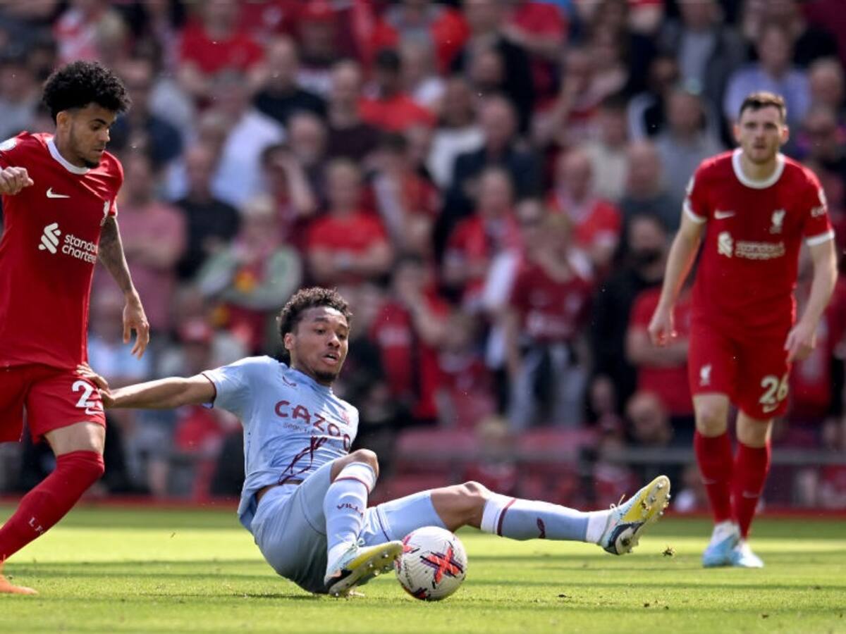 Con Luis Díaz de titular el Liverpool empató y se aleja de la Champions