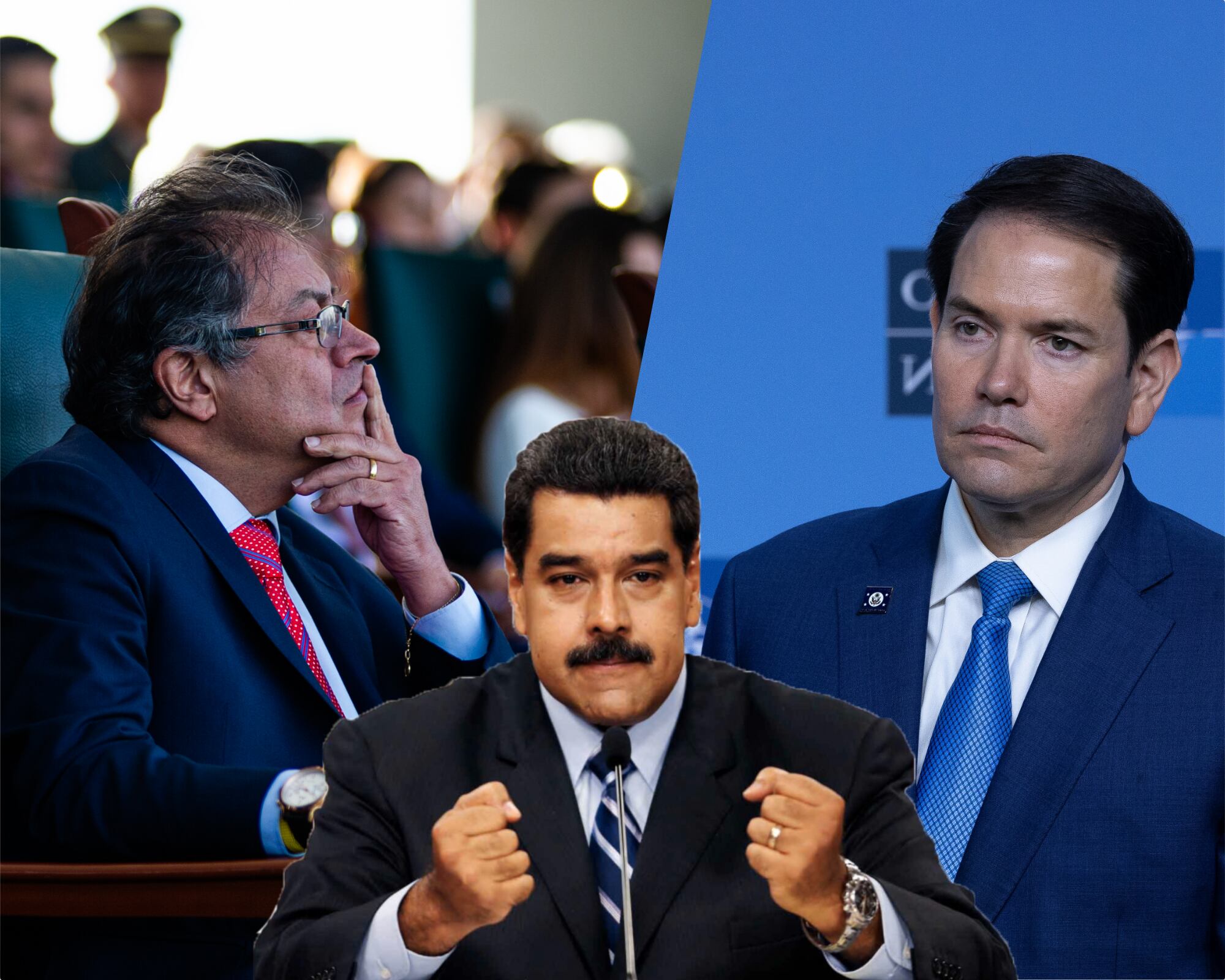 El líder del chavismo aseguró que el secretario de Estado de Estados Unidos está impulsando un plan que abra las puertas a un “gobierno de extrema derecha” en Colombia.
(Foto: Caracol Radio / Getty )