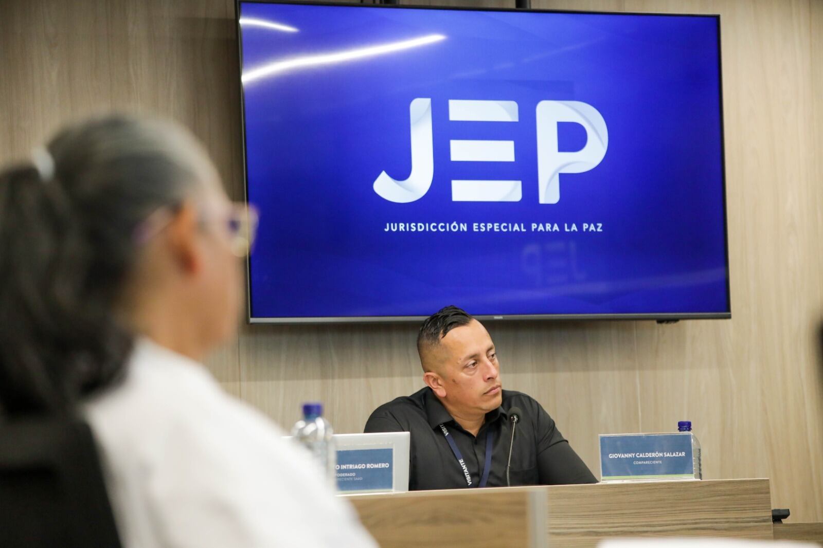 Giovanny Calderón es sometido a la JEP