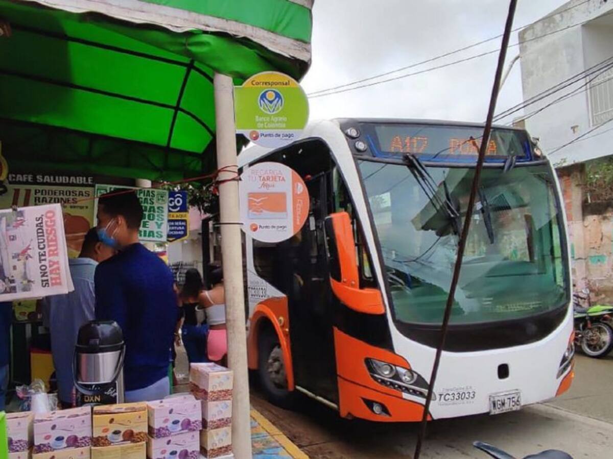 En Cartagena Ruta A117 de Transcaribe retoma su paso por Villa Estrella