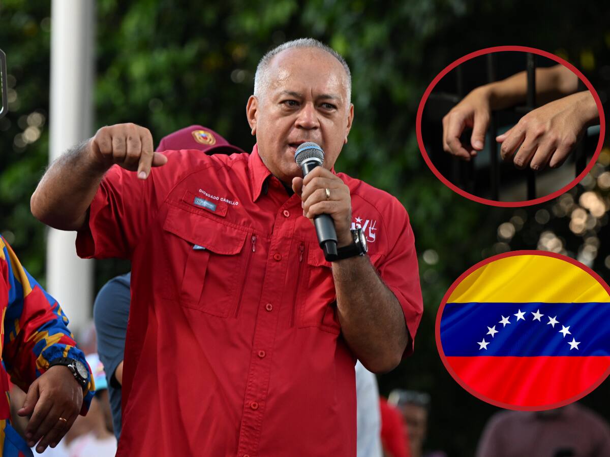 Diosdado Cabello cifró 808 excarcelados y negó que en Venezuela haya presos políticos