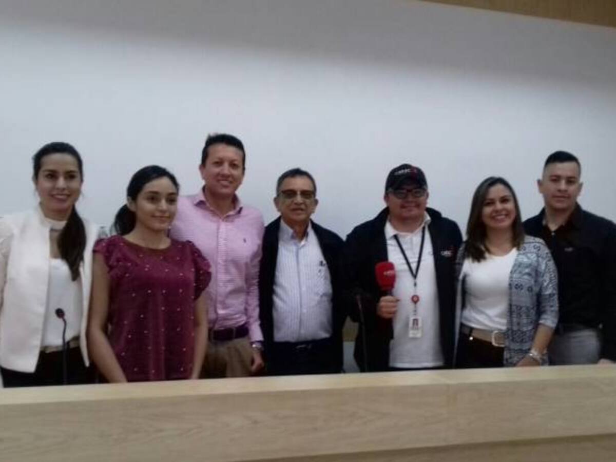 Moderna sala de audiencias inauguró la Universidad La Gran Colombia Armenia