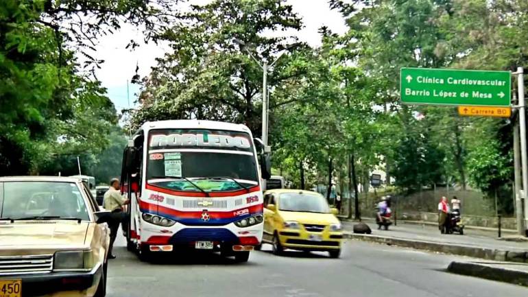 Transporte público de Medellín - Foto archivo