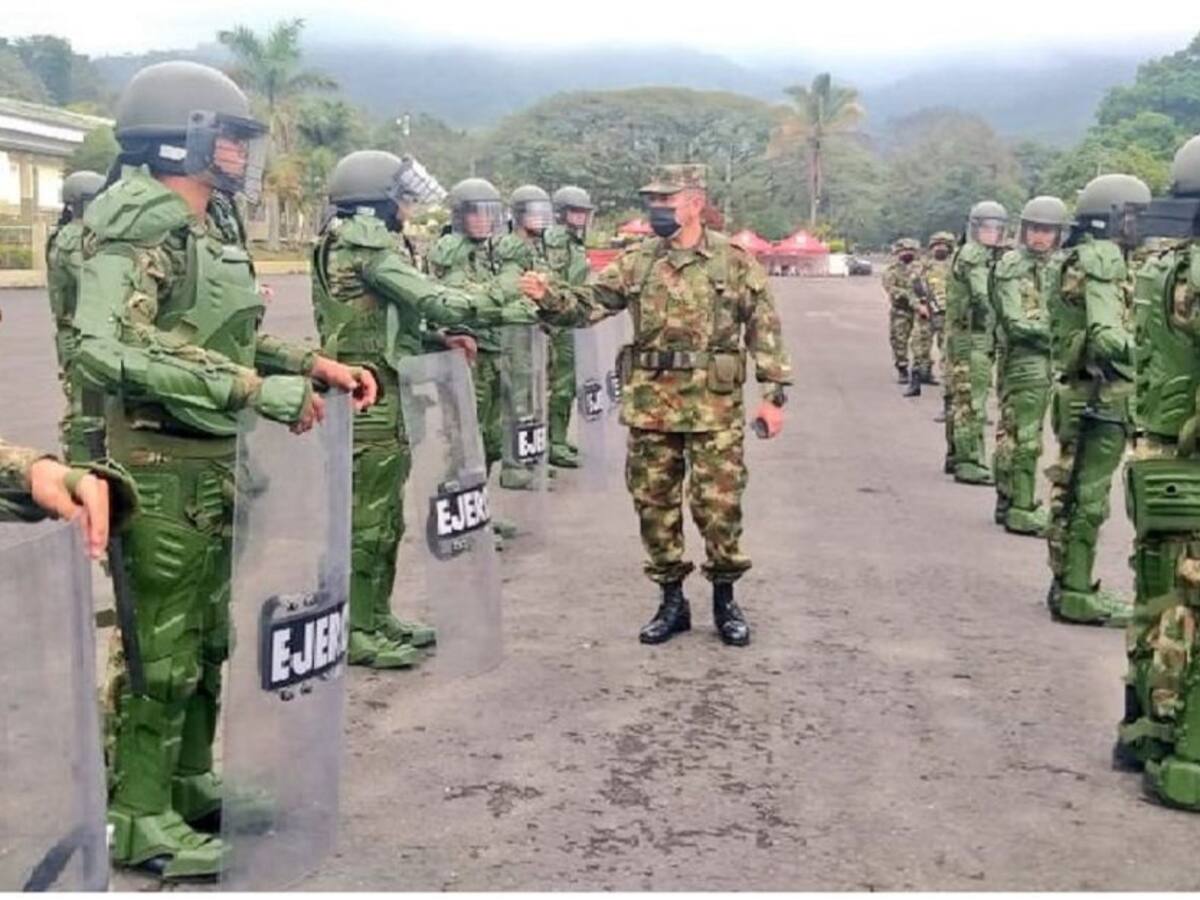 Ibagué continúa recibiendo asistencia militar