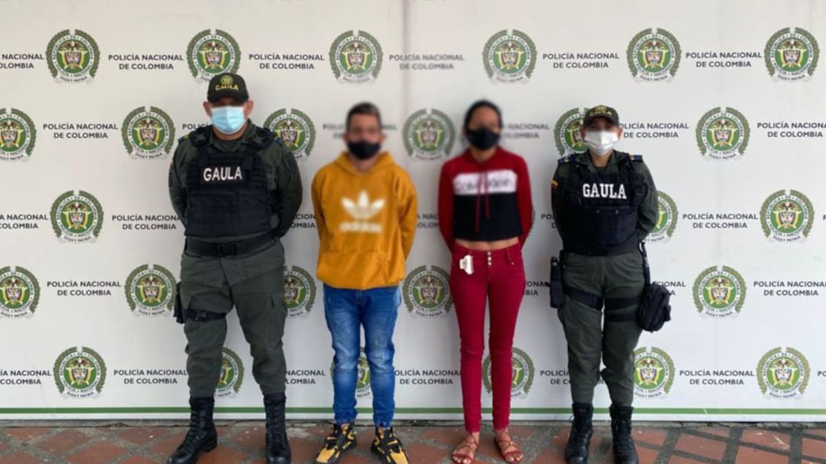 Capturan en Dosquebradas a dos extranjeros por una extorsión