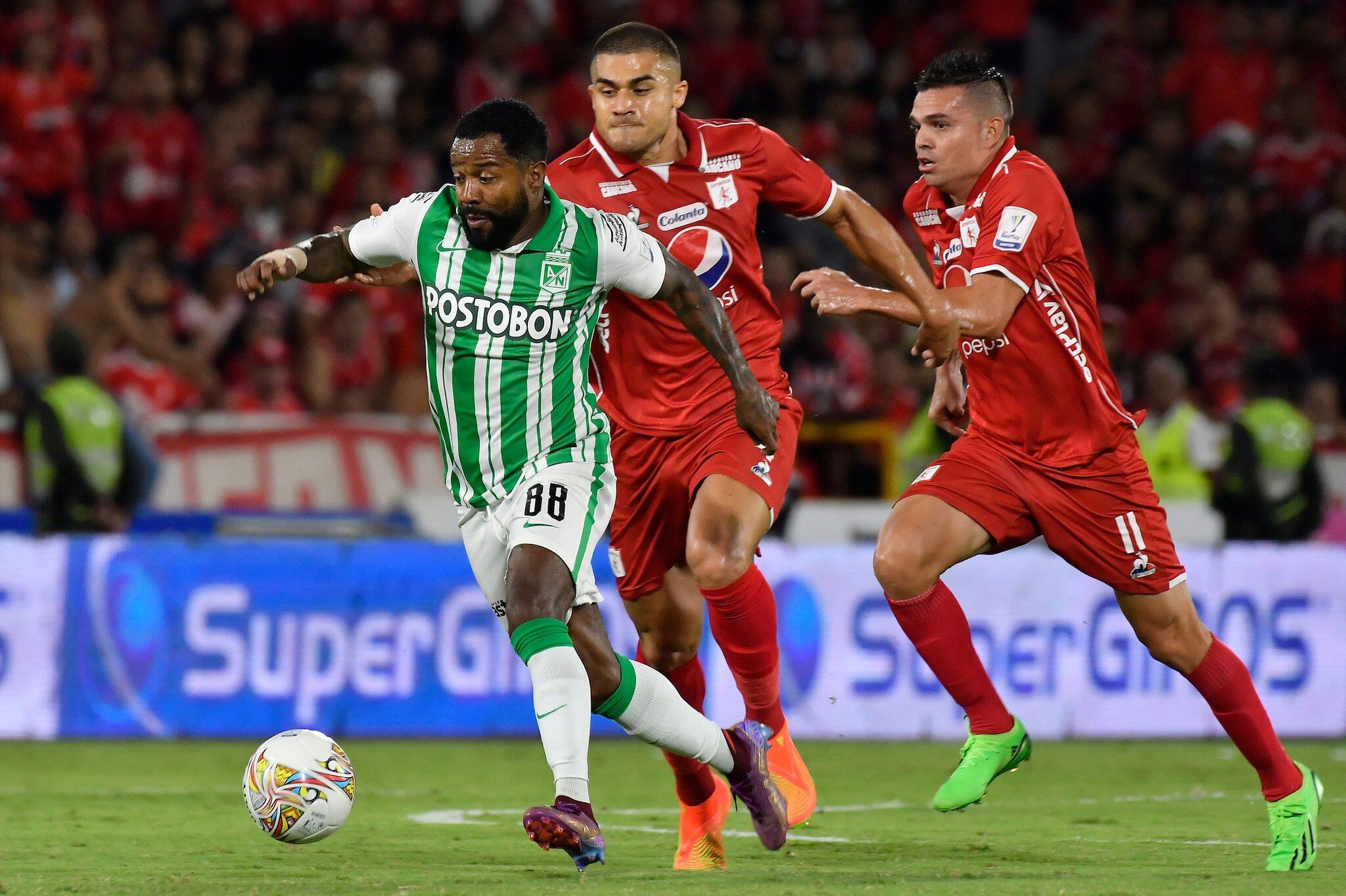 América y Nacional empataron por la fecha 15 de la Liga Colombiana / Foto: Dimayor