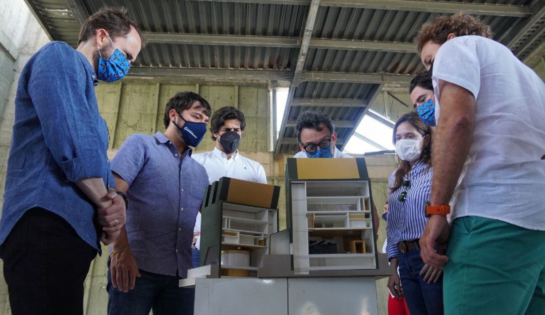 Anuncio de los trabajos de remodelación 