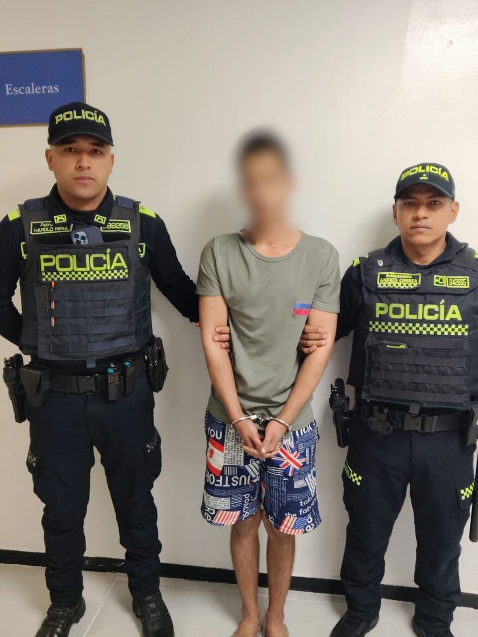 Greiyory José Cartagena Ramos creaba perfiles falsos en redes sociales para secuestrar a niñas en Bogotá. Foto: Fiscalía.