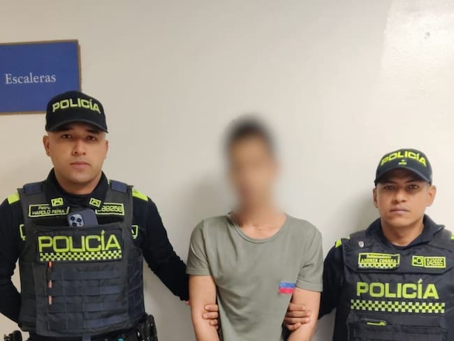 Greiyory José Cartagena Ramos creaba perfiles falsos en redes sociales para secuestrar a niñas en Bogotá. Foto: Fiscalía.