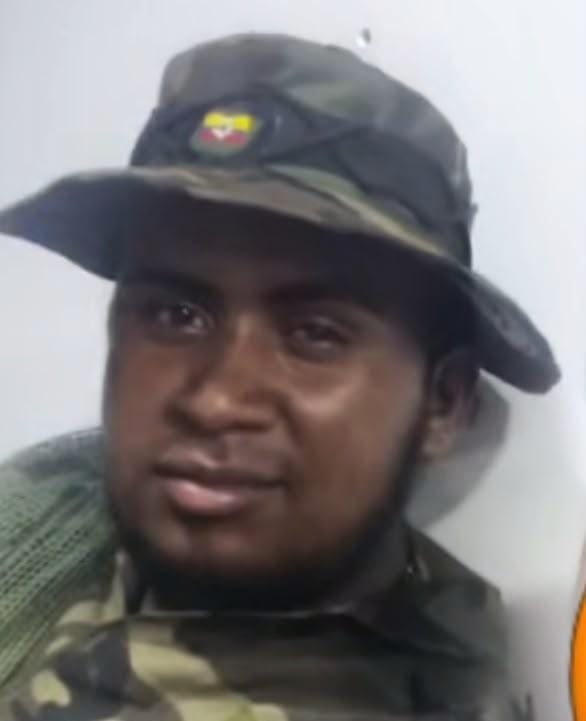 Alias 'Bomber' explosivista de las disidencias de las Farc. Crédito: Ejército Nacional.