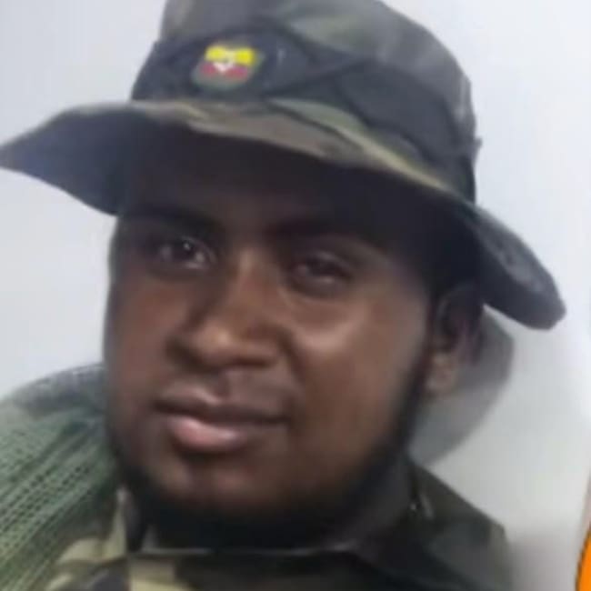 Alias 'Bomber' explosivista de las disidencias de las Farc. Crédito: Ejército Nacional.