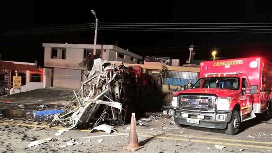 Cancillería confirma la identidad de colombianos muertos en accidente de Ecuador. Foto: Colprensa