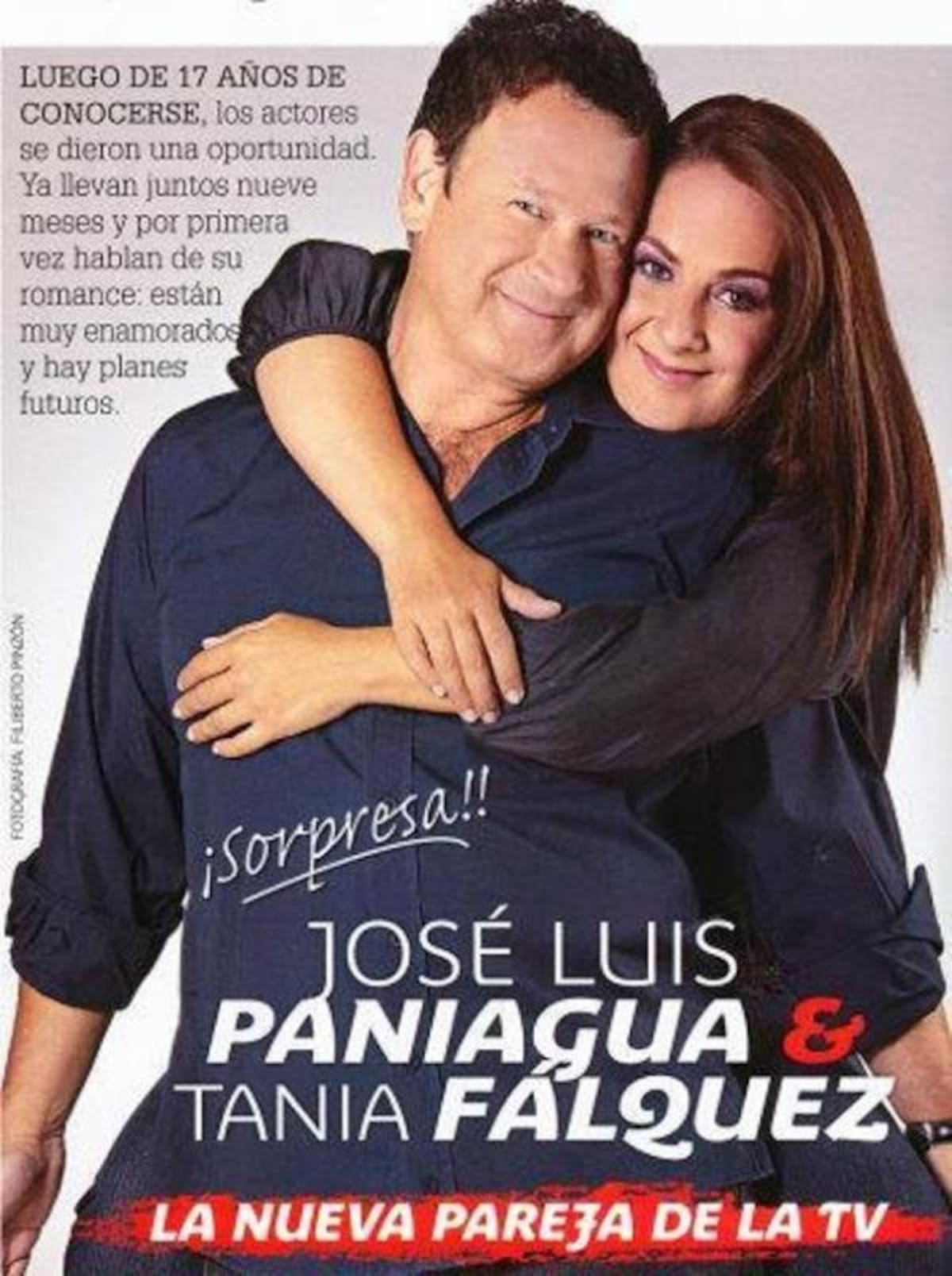 Luego de 17 años de conocerse los actores se dieron una oportunidad. Con Tania Fáquez eran la pareja sensación en octubre de 2009.