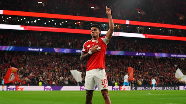 Benfica - Napoli en Liga de Campeones de la UEFA: vea el gol de Richard Ríos HOY